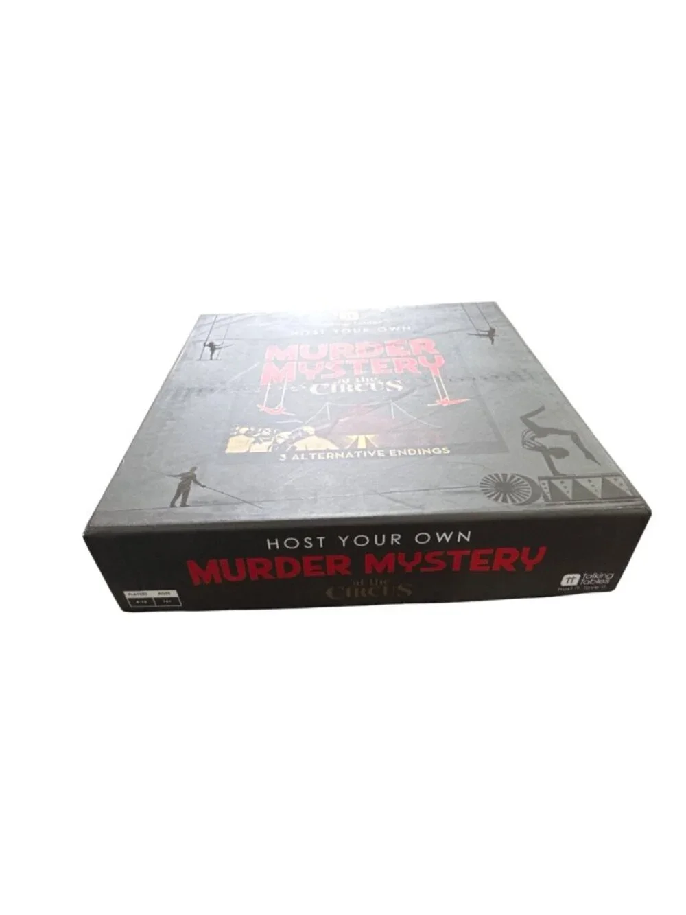 Host Your Own Murder Mystery At The Circus Game Set By Talking Tables